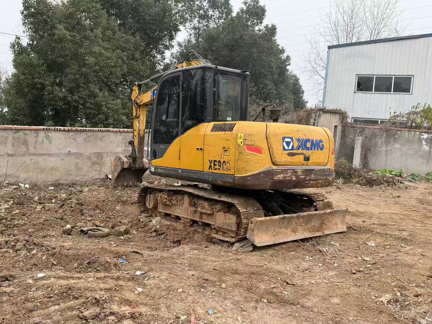 Used XCMG XE75WD Excavator 2018 Model / 2