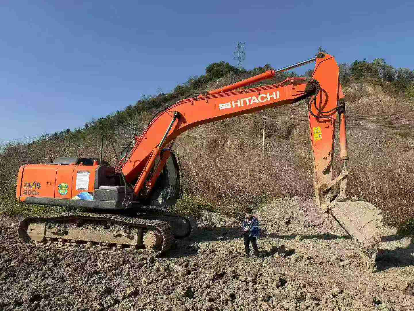 Used Hitachi ZAXIS200 Excavator 2021 Model / 3