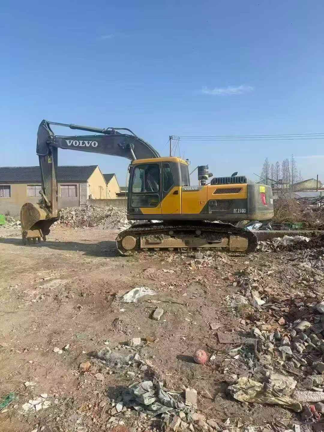 Used Volvo EW210C Excavator 2019 Model / 2