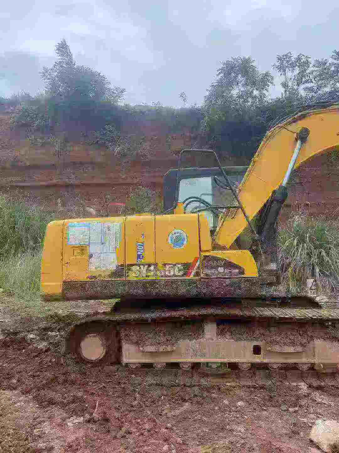 Used Sany SY135 Excavator 2016 Model / 4