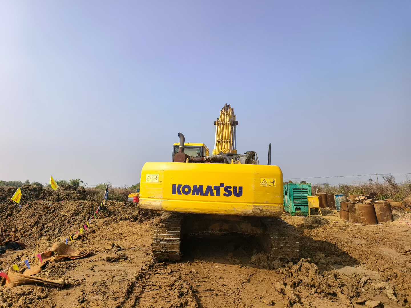 Used Komatsu PC350 Excavator 2016 Model / 2