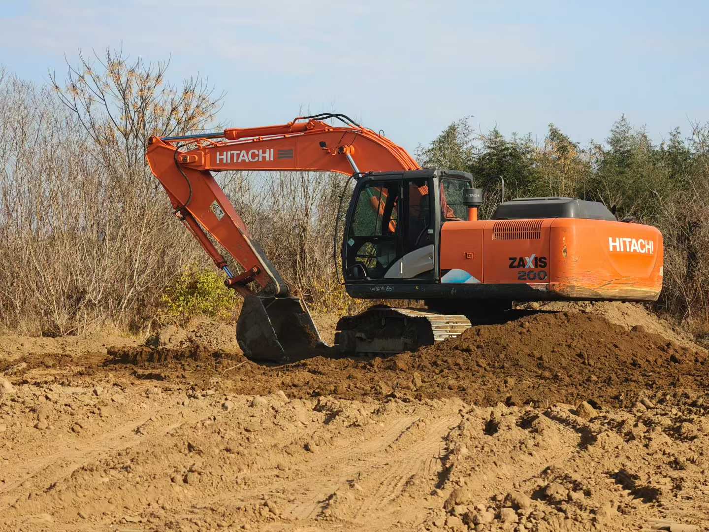 Used Hitachi ZAXIS200 Excavator 2017 Model / 2