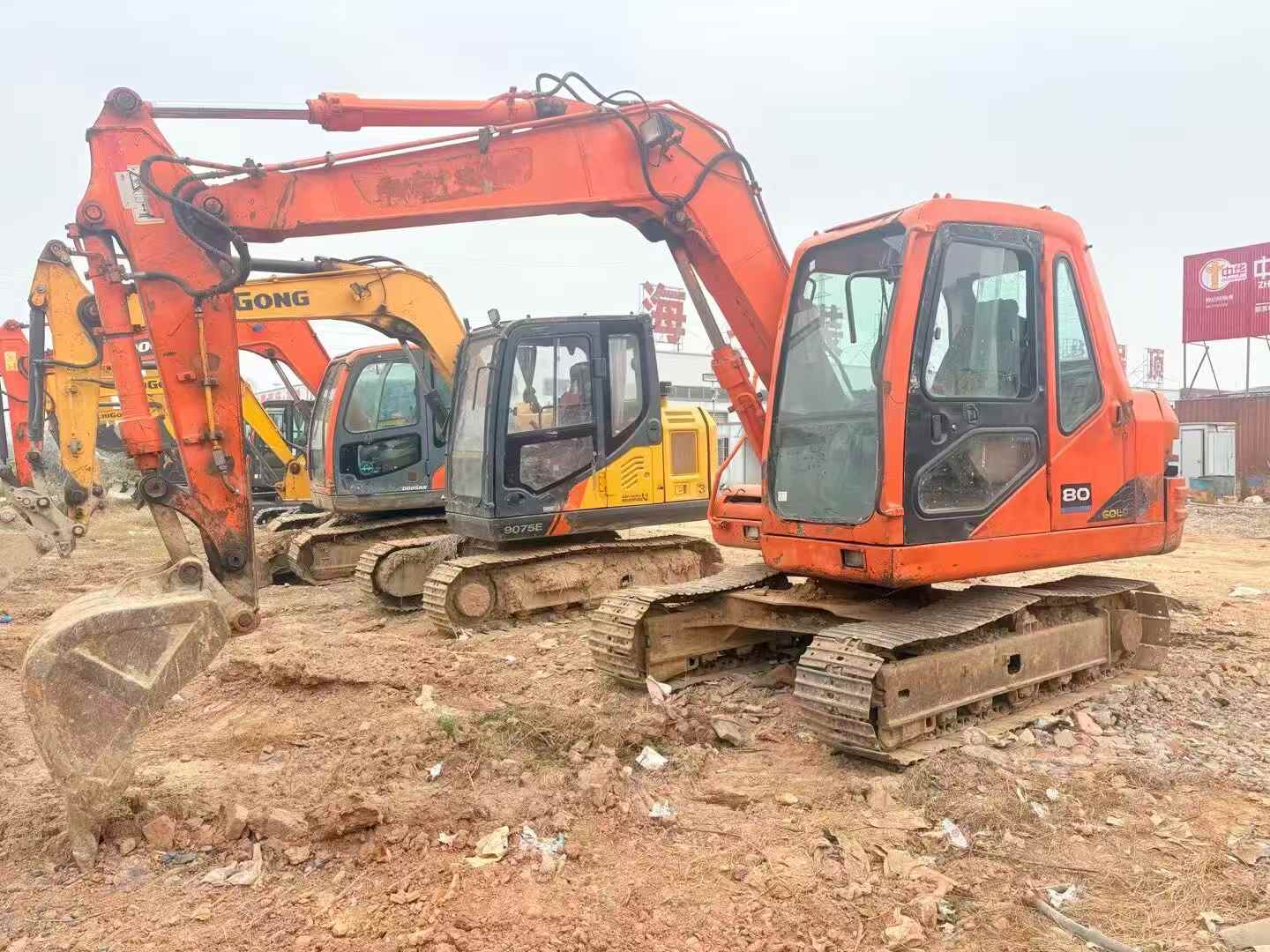 Buy Doosan DX80 Used Excavator / 7 Used Doosan DX80 Excavator 2016 Model / 7