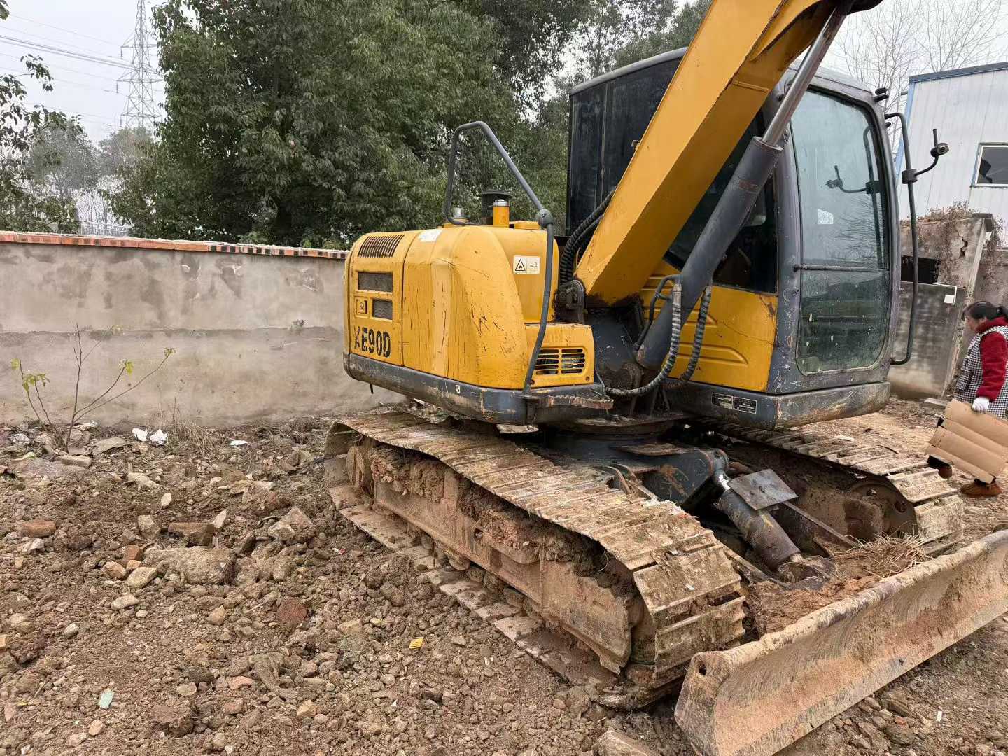 Used XCMG XE75WD Excavator 2018 Model / 3