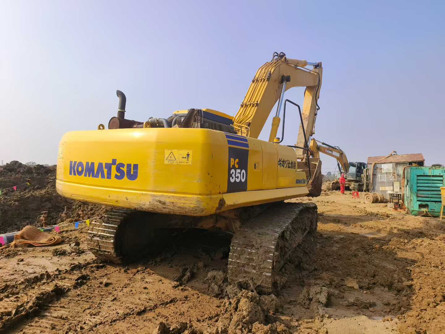Used Komatsu PC350 Excavator 2016 Model / 3