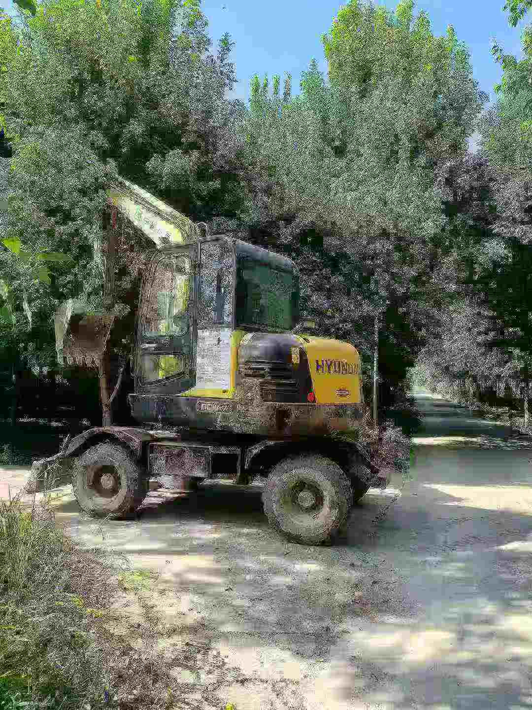 Used Hyundai R60-7 Excavator 2015 Model / 2