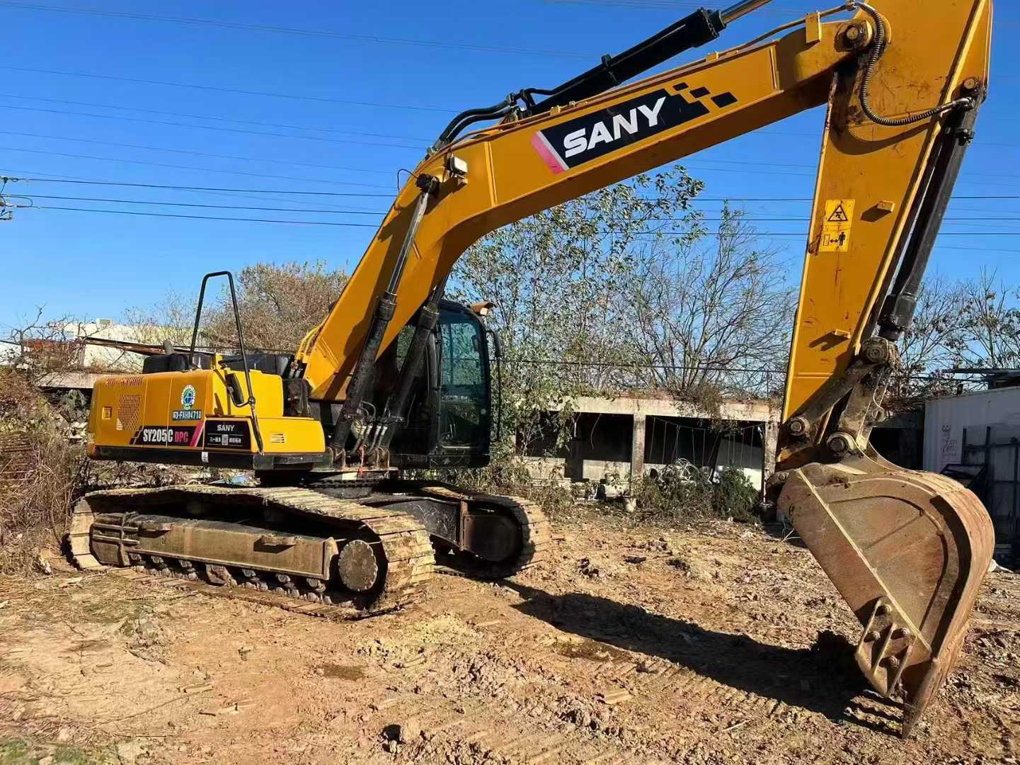 Used Sany SY205H Excavator 2016 Model / 2