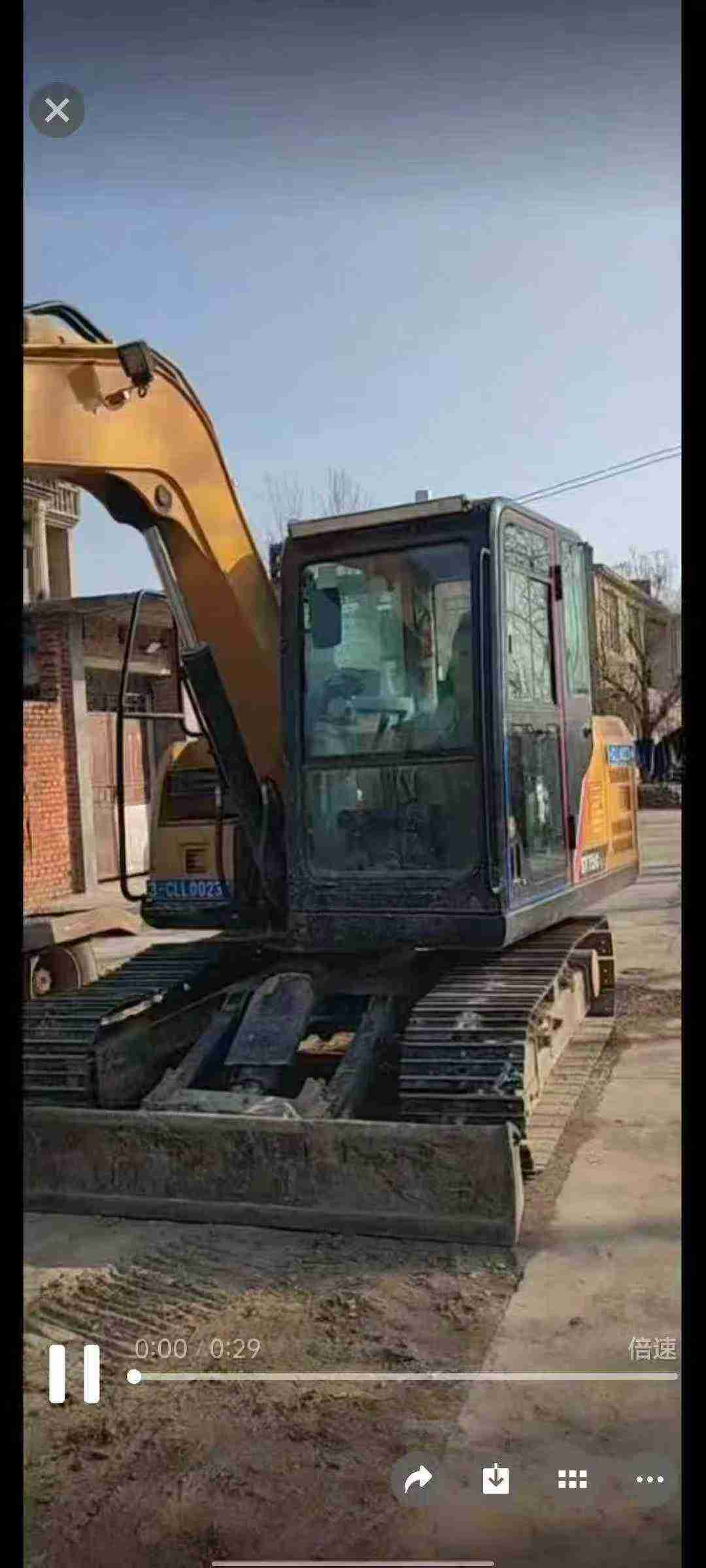 Used Sany SY75 Excavator 2021 Model