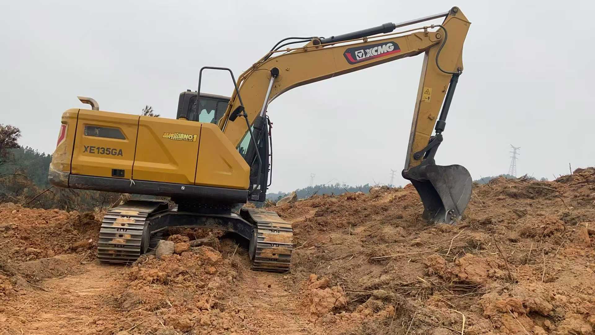 Used XCMG XE135GA Excavator 2024 Model / 2
