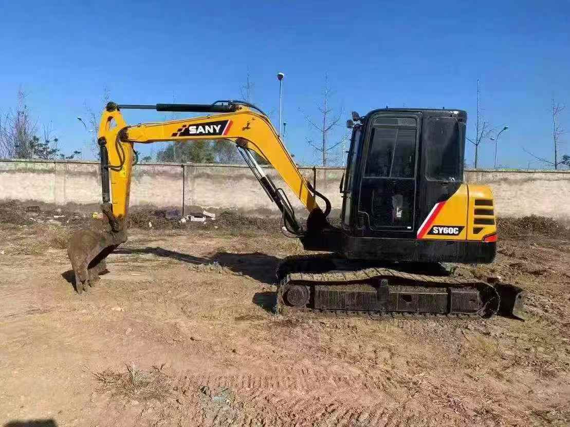 Buy Sany SY60C Used Excavator / 3 Used Sany SY60C Excavator 2016 Model / 3