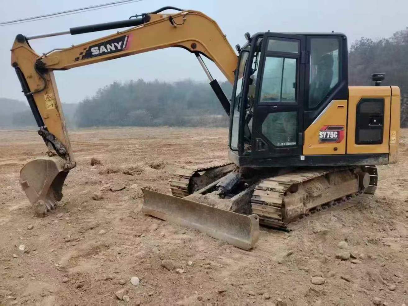 Used Sany SY75 Excavator 2023 Model / 2