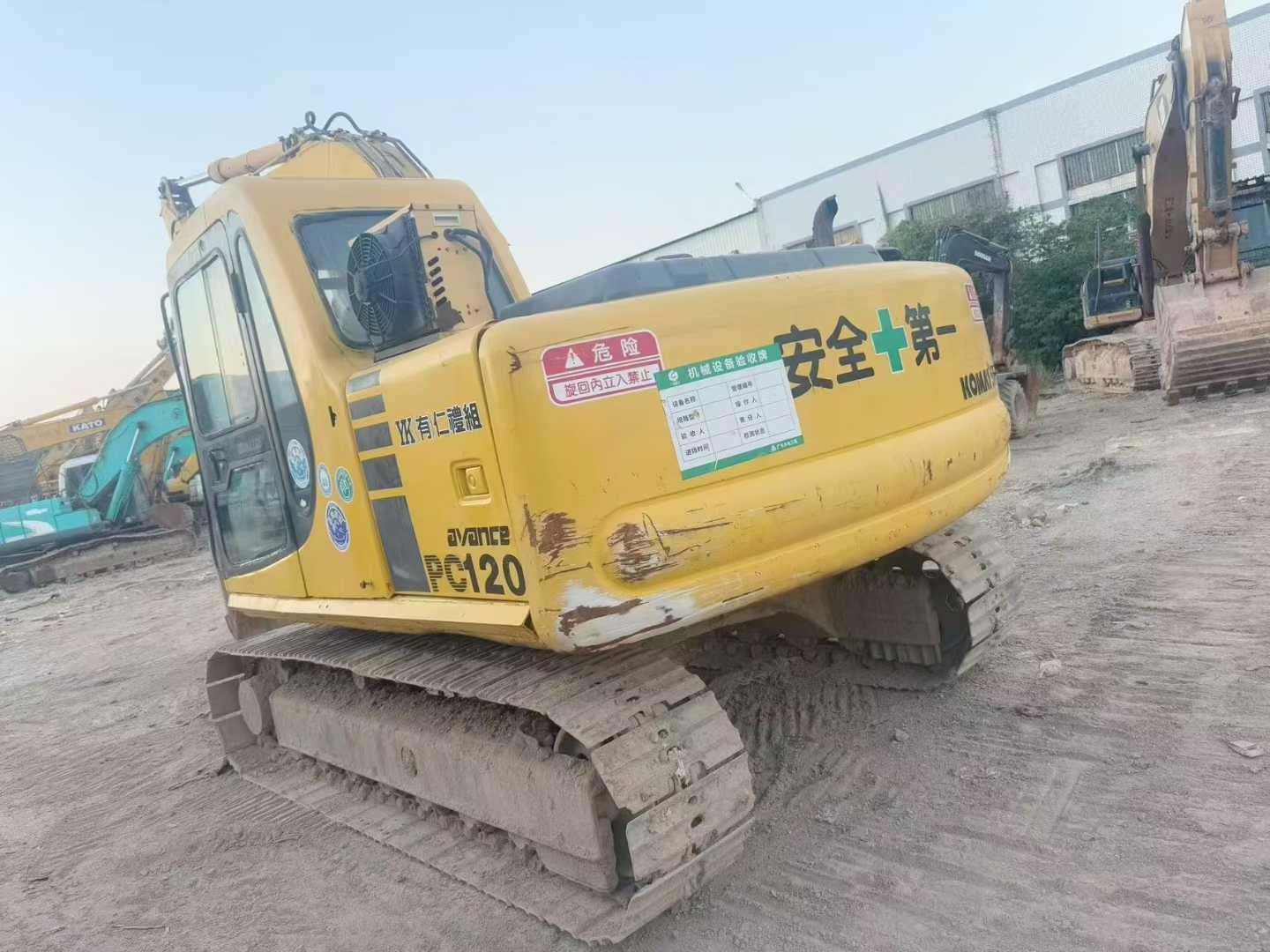 Used Komatsu PC120-6 Excavator 2016 Model / 2