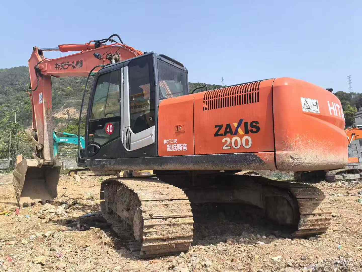 Used Hitachi ZAXIS200 Excavator 2016 Model / 8