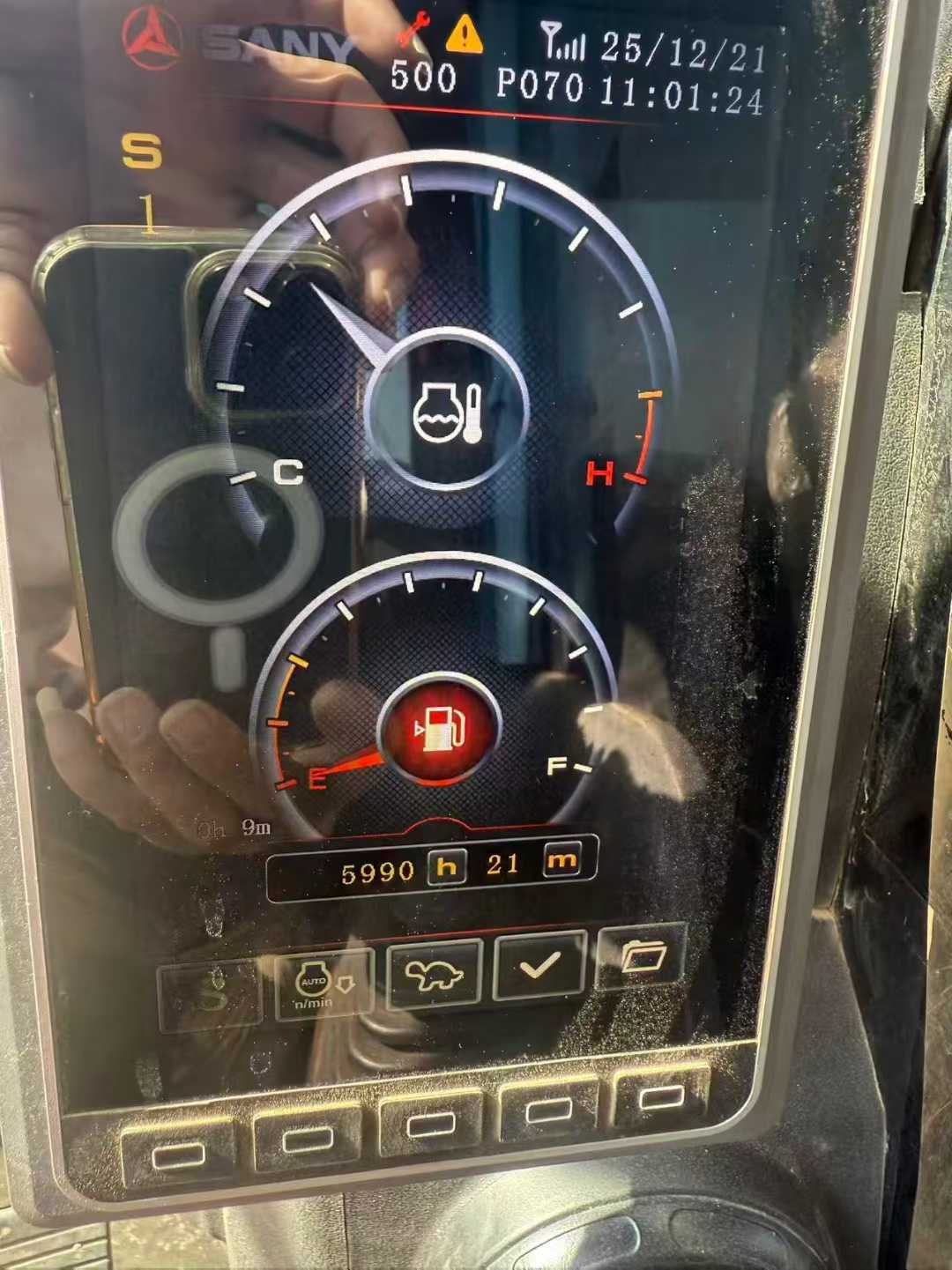 Used Sany SY135 Excavator 2021 Model / 9