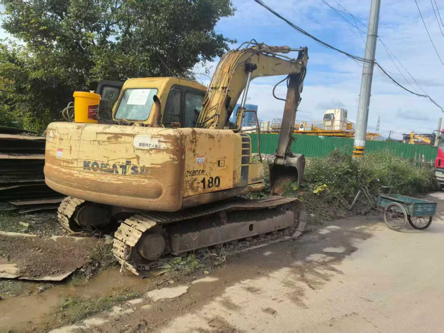 Used Komatsu PC120 Excavator 2016 Model / 8