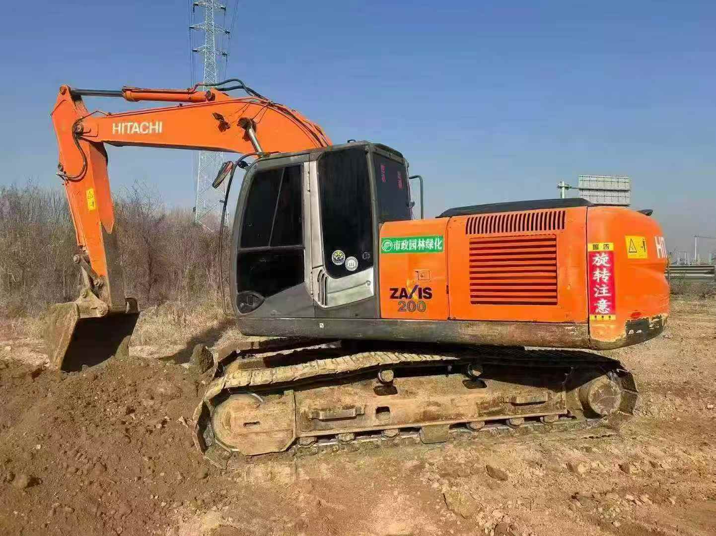 Used Hitachi ZAXIS200 Excavator 2016 Model / 3