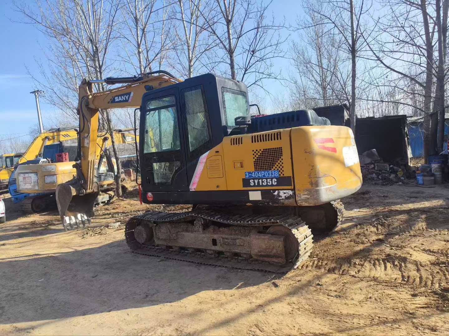 Used Sany SY125H Excavator 2016 Model / 3