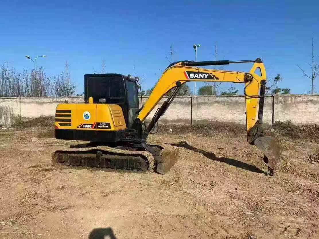 Buy Sany SY60C Used Excavator / 4 Used Sany SY60C Excavator 2016 Model / 4