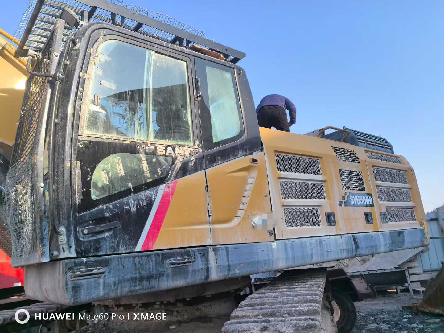 Used Sany SY650H Excavator 2021 Model / 3