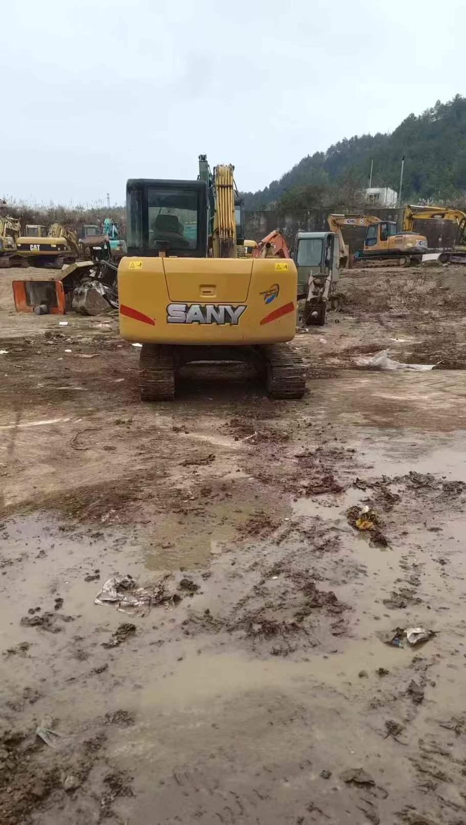Used Sany SY65C Excavator 2016 Model / 3
