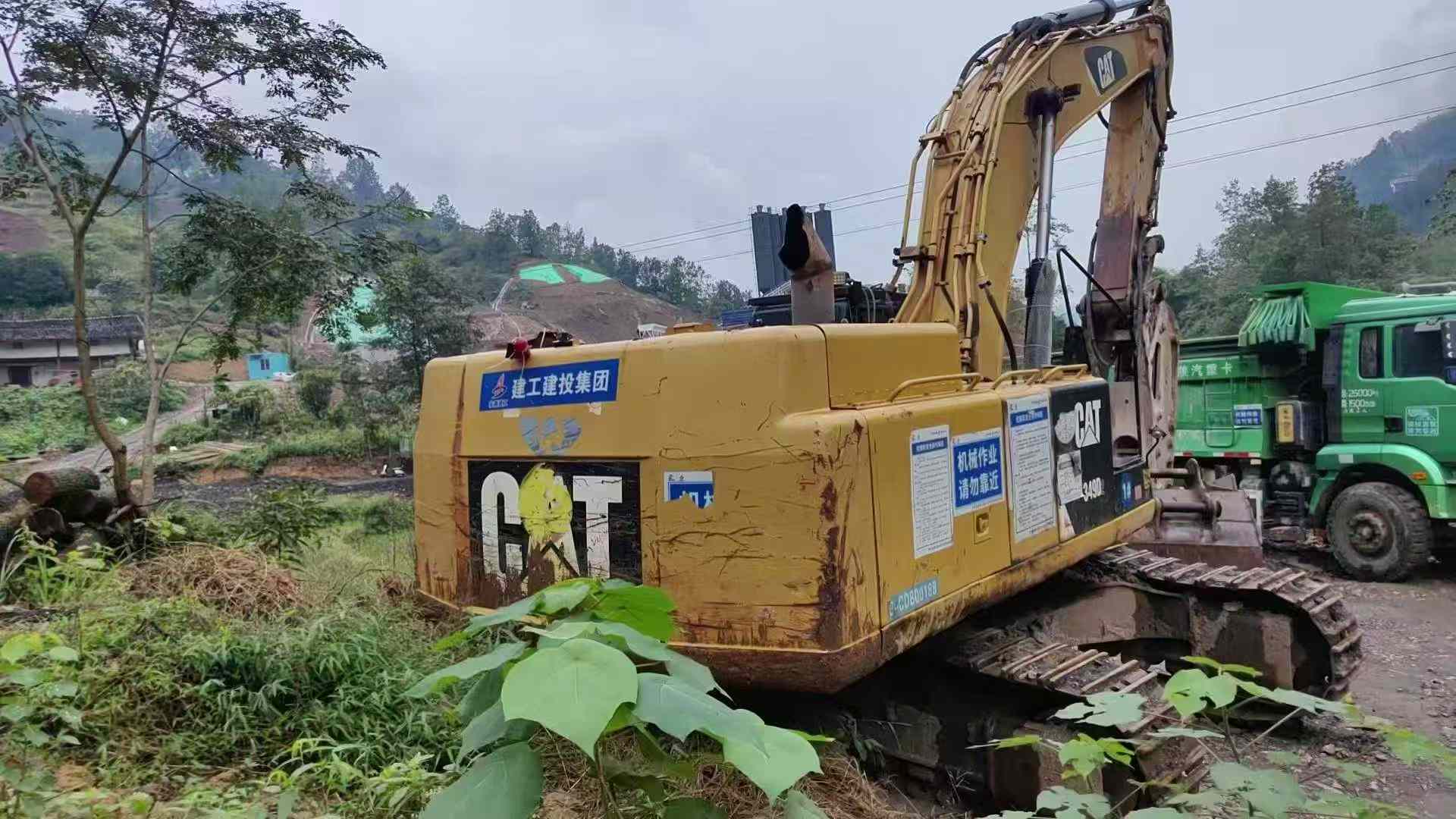 Used Caterpillar CT195 Excavator 2017 Model / 7